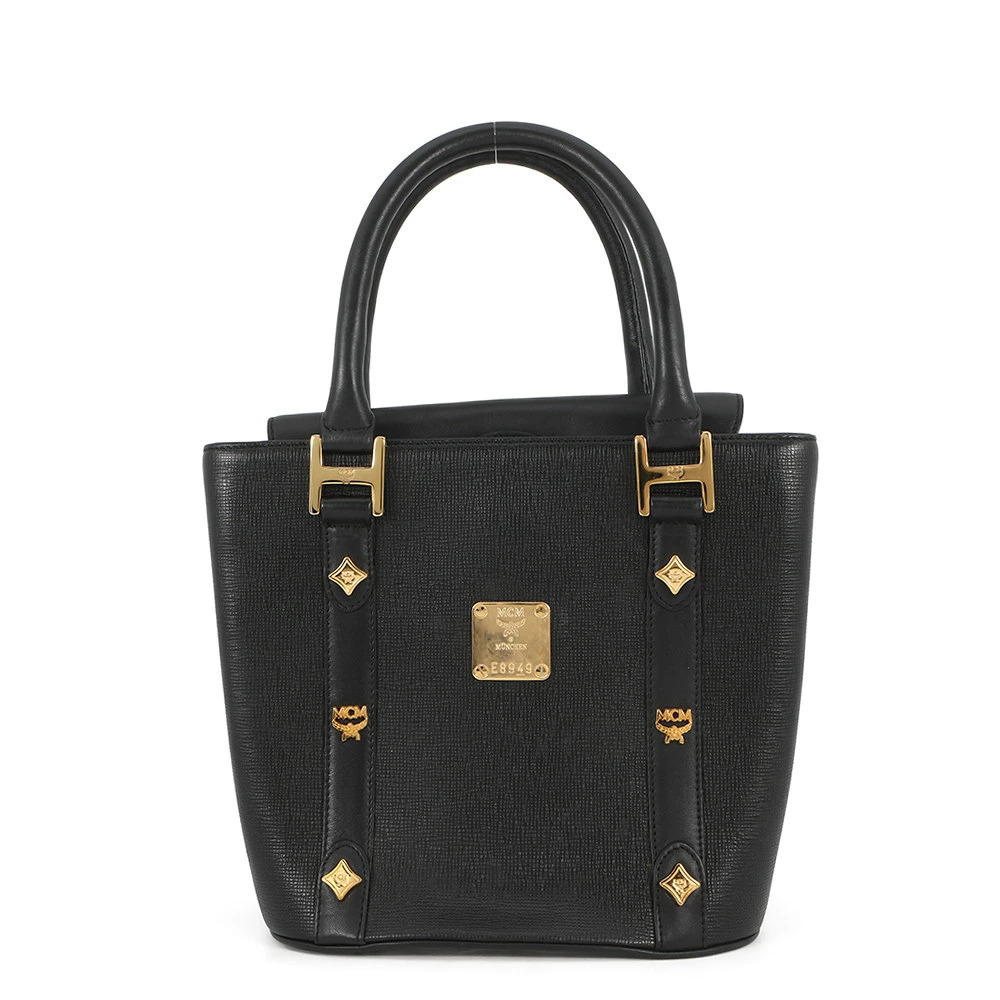 MCM Handbag leather black bag